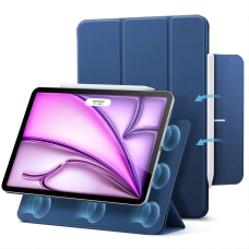 iPad Pro 12.9” 2020 / 2021 / 2022 / iPad Air 13” 2024 / 2025 ESR Rebound Magnetic dėklas - mėlynas
