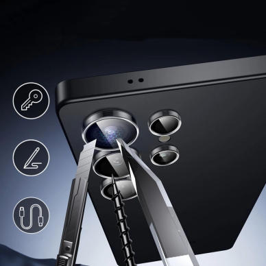 ESR Armorite kameros dangtelis skirtas Samsung Galaxy S25 Ultra – skaidrus 4
