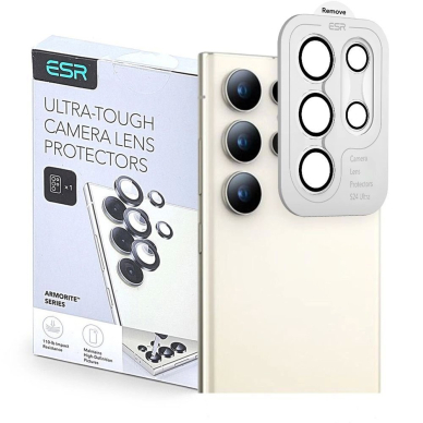 ESR Armorite kameros dangtelis skirtas Samsung Galaxy S25 Ultra – skaidrus