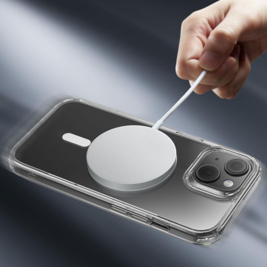 Dėklas ESR CH HALOLOCK MAGSAFE IPHONE 15 Permatomas 6 Dėklas ESR CH HALOLOCK MAGSAFE IPHONE 15 Permatomas 6