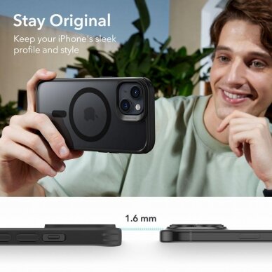 Dėklas ESR CH HALOLOCK MAGSAFE IPHONE 15 - Juodas 12 Dėklas ESR CH HALOLOCK MAGSAFE IPHONE 15 - Juodas 12