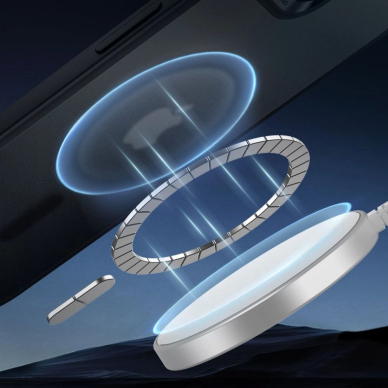ESR Classic Hybrid Halolock MagSafe Dėklas skirtas iPhone 16e - Juodas 2
