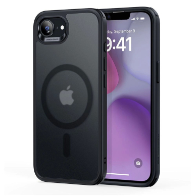 ESR Classic Hybrid Halolock MagSafe Dėklas skirtas iPhone 16e - Juodas