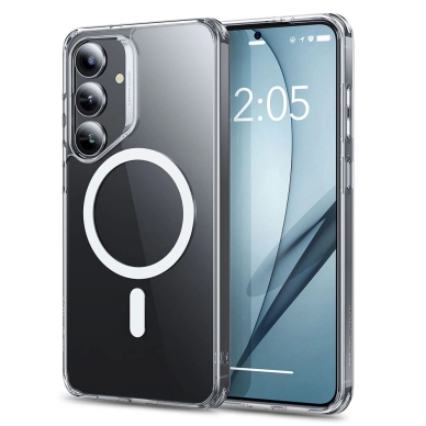 ESR Classic Hybrid Halolock MagSafe Dėklas skirtas Samsung Galaxy S25+ - Permatomas