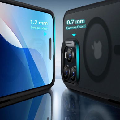 ESR Classic Hybrid Halolock Magsafe Dėklas + Apsauginis stiklas iPhone 16 Pro - Semi-Transparent 3 ESR Classic Hybrid Halolock Magsafe Dėklas + Apsauginis stiklas iPhone 16 Pro - Semi-Transparent 3