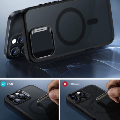 ESR Classic Hybrid Halolock Magsafe Dėklas + Apsauginis stiklas iPhone 16 Pro - Semi-Transparent 4 ESR Classic Hybrid Halolock Magsafe Dėklas + Apsauginis stiklas iPhone 16 Pro - Semi-Transparent 4