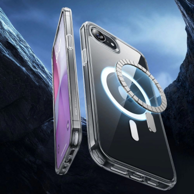 ESR Classic Hybrid Halolock MagSafe iPhone 16e Dėklas - Permatomas 1