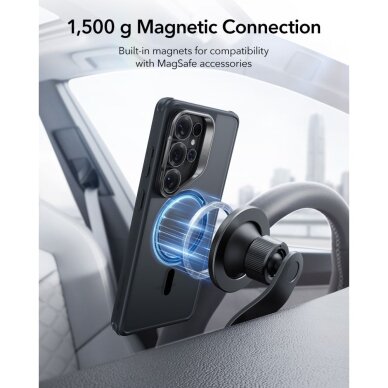 Samsung Galaxy S26 Ultra ESR Classic Hybrid Kickstand MagSafe dėklas – juodas 5 Samsung Galaxy S26 Ultra ESR Classic Hybrid Kickstand MagSafe dėklas – juodas 5