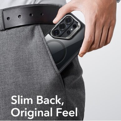 Samsung Galaxy S26 Ultra ESR Classic Hybrid Kickstand MagSafe dėklas – skaidrus juodas 7 Samsung Galaxy S26 Ultra ESR Classic Hybrid Kickstand MagSafe dėklas – skaidrus juodas 7