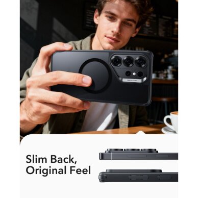 Samsung Galaxy S26 Ultra ESR Classic Hybrid MagSafe dėklas – juodas 4 Samsung Galaxy S26 Ultra ESR Classic Hybrid MagSafe dėklas – juodas 4