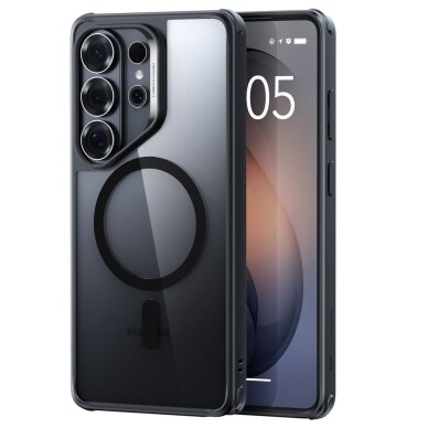 Samsung Galaxy S26 Ultra ESR Classic Hybrid MagSafe dėklas – juodas skaidrus