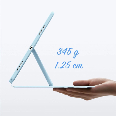 iPad 10.9" (2020–2022 4/5 gen.) / 11" (2024–2025 6/7 gen.) – ESR Flip Hybrid dėklas - Mėlynas 5