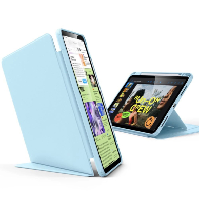 iPad 10.9" (2020–2022 4/5 gen.) / 11" (2024–2025 6/7 gen.) – ESR Flip Hybrid dėklas - Mėlynas