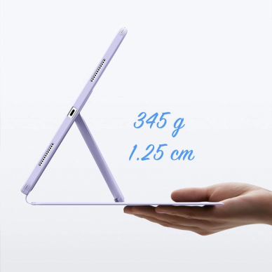 iPad 10.9" (2020–2022 4/5 gen.) / 11" (2024–2025 6/7 gen.) – ESR Flip Hybrid dėklas - Violetinis 5