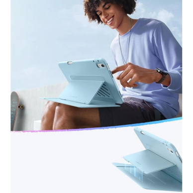 iPad Air 13" 1 / 2 – ESR Flip Hybrid dėklas - Mėlynas 6 iPad Air 13" 1 / 2 – ESR Flip Hybrid dėklas - Mėlynas 6