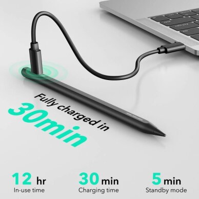 Skaitmeninis rašiklis ESR Geo Digital Stylus – juodas 3