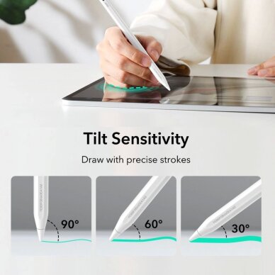 Skaitmeninis rašiklis ESR Geo Digital Stylus – baltas 4 Skaitmeninis rašiklis ESR Geo Digital Stylus – baltas 4