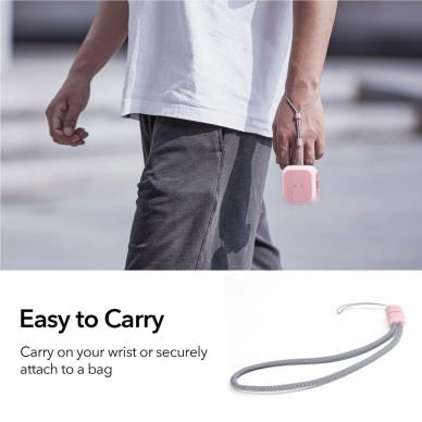 ESR Orbit Halolock MagSafe Dėklas AirPods 4 - rožinis 5 ESR Orbit Halolock MagSafe Dėklas AirPods 4 - rožinis 5