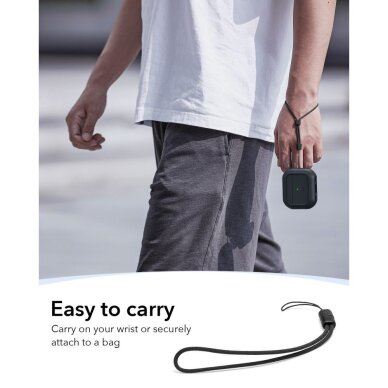 AirPods Pro 3 ESR Orbit HaloLock MagSafe dėklas – juodas 4 AirPods Pro 3 ESR Orbit HaloLock MagSafe dėklas – juodas 4