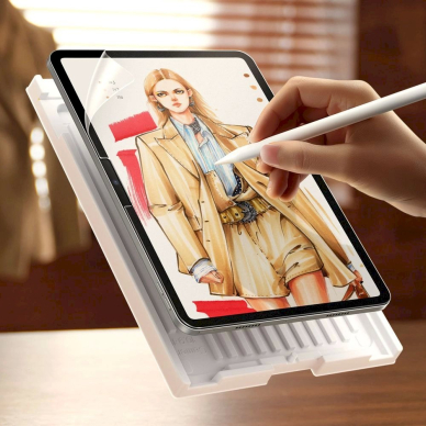 iPad Pro 11.5" 2024 – 2 vnt. ESR Paper Feel apsauginė matinė plėvelė 3