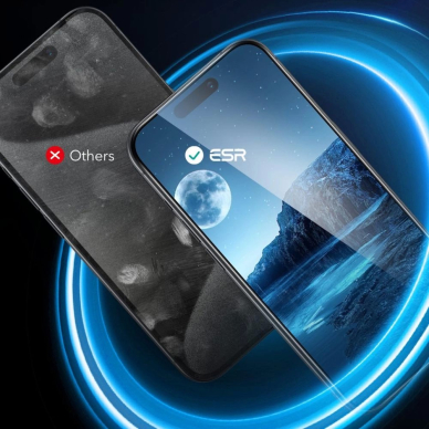 ESR  Glass 2-PACK iPhone 16 - transparent 5 ESR  Glass 2-PACK iPhone 16 - transparent 5