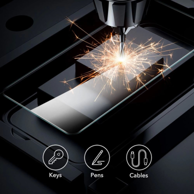 ESR grūdintas stiklas (2 vnt.) skirtas Samsung Galaxy S25 Ultra – skaidrus 7
