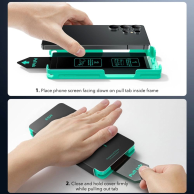 ESR privatumo grūdintas stiklas skirtas Samsung Galaxy S25 Ultra 7 ESR privatumo grūdintas stiklas skirtas Samsung Galaxy S25 Ultra 7