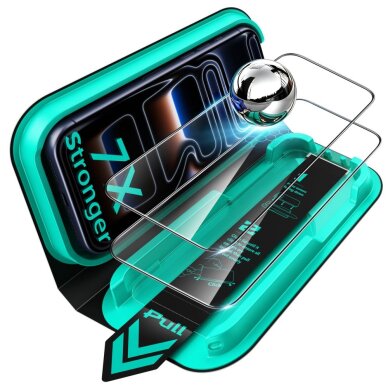 iPhone 18 Pro Max / 17 Pro Max ESR UltraFit Armorite grūdinti stiklai (2 vnt.) – juodi 1 iPhone 18 Pro Max / 17 Pro Max ESR UltraFit Armorite grūdinti stiklai (2 vnt.) – juodi 1