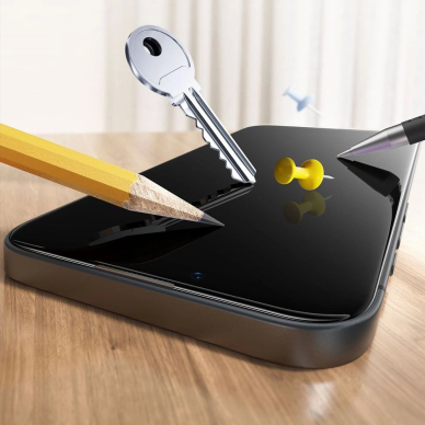 iPhone 13 / 13 Pro / 14 / 16e – ESR UltraFit grūdinto stiklo 2 vnt. rinkinys 6 iPhone 13 / 13 Pro / 14 / 16e – ESR UltraFit grūdinto stiklo 2 vnt. rinkinys 6