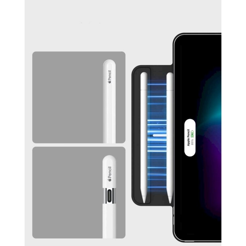 ESR Rebound Magnetic planšetės dėklas iPad Pro 13.7 2024 - Juodas 3 ESR Rebound Magnetic planšetės dėklas iPad Pro 13.7 2024 - Juodas 3