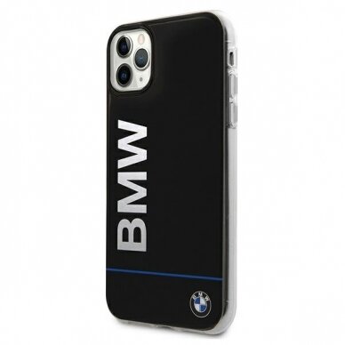 Originalus BMW dėklas BMHCN65PCUBBK iPhone 11 Pro Max 11 6,5" Juodas Signature Printed Logo 1
