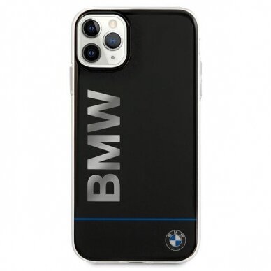 Originalus BMW dėklas BMHCN65PCUBBK iPhone 11 Pro Max 11 6,5" Juodas Signature Printed Logo 2