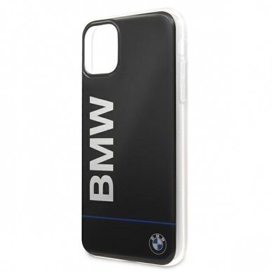 Originalus BMW dėklas BMHCN65PCUBBK iPhone 11 Pro Max 11 6,5" Juodas Signature Printed Logo 5
