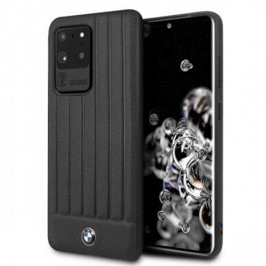Originalus dėklas BMW hardcase BMHCS69POCBK S20 Ultra G988 Juodas Signature Originalus dėklas BMW hardcase BMHCS69POCBK S20 Ultra G988 Juodas Signature
