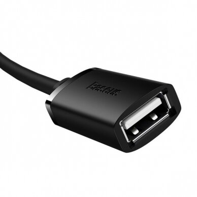 Extension cable USB 2.0 0.5m Baseus AirJoy Series - Juodas 1
