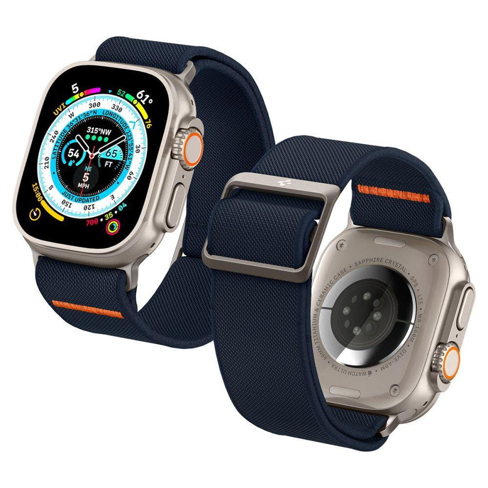 Apyrankė Spigen Fit Lite Ultra Apple Watch 4/5/6/7/8/9/SE/Ultra (44/45/49mm) Tamsiai mėlyna 9 Apyrankė Spigen Fit Lite Ultra Apple Watch 4/5/6/7/8/9/SE/Ultra (44/45/49mm) Tamsiai mėlyna 9