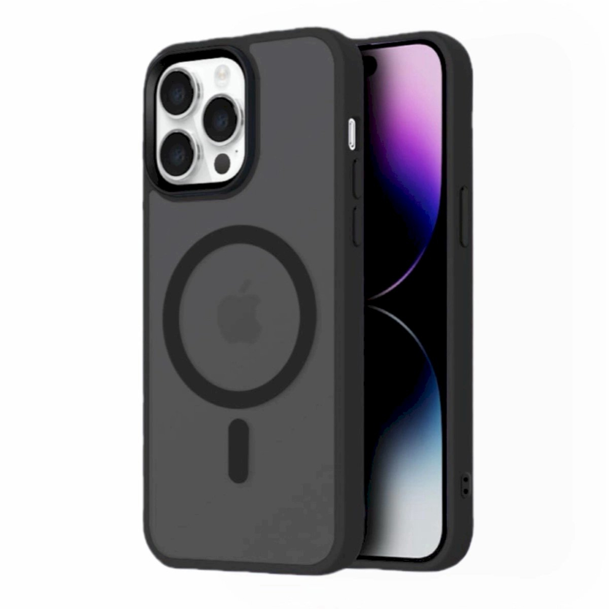 Dėklas Fashion MagSafe iPhone 16 Plus - juodas Dėklas Fashion MagSafe iPhone 16 Plus - juodas