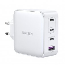 Fast charger GaN 3xUSB C / USB 100W PPS Ugreen CD226 - white