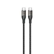 Fast charging cable 120W 1m USB-C - USB-C Dudao L22C - gray