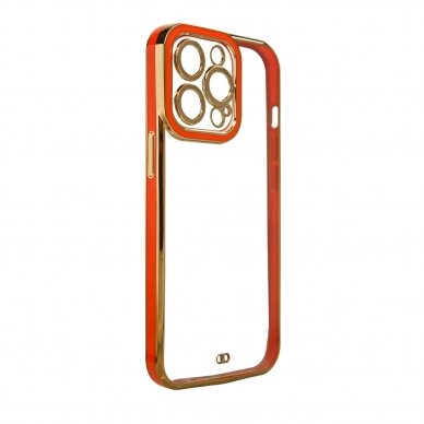 Dėklas Fashion Case for iPhone 13 Pro Max Raudonas Dėklas Fashion Case for iPhone 13 Pro Max Raudonas