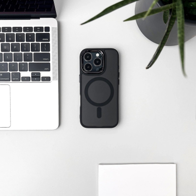 Samsung Galaxy A16 5G – Fashion dėklas su MagSafe - Juodas 6