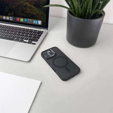 Samsung Galaxy A56 5G – Fashion dėklas su MagSafe - Juodas 5
