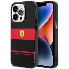 Dėklas Ferrari IMD Combi Magsafe FEHMP14LUCOK iPhone 14 Pro Juodas
