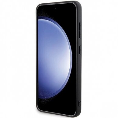 Ferrari Carbon Printed Line Dėklas Samsung Galaxy S24 - Juodas 4 Ferrari Carbon Printed Line Dėklas Samsung Galaxy S24 - Juodas 4