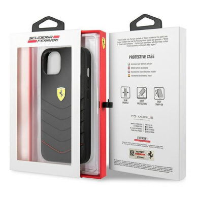 Originalus Ferrari dėklas FEHCP13SRQUK iPhone 13 mini 5,4" Juodas Off Track Quilted 7 Originalus Ferrari dėklas FEHCP13SRQUK iPhone 13 mini 5,4" Juodas Off Track Quilted 7