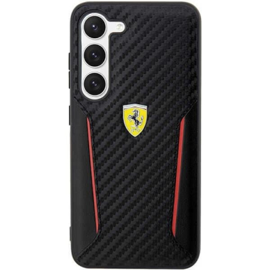 Dėklas Ferrari FEHCS23MNPYK Samsung Galaxy S23 Plus Juodas 2 Dėklas Ferrari FEHCS23MNPYK Samsung Galaxy S23 Plus Juodas 2