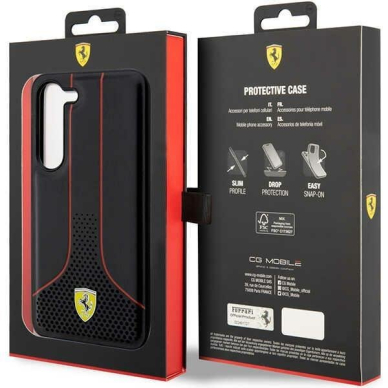 Dėklas Ferrari FEHCS23MPCSK Samsung Galaxy S23 Plus Juodas 7 Dėklas Ferrari FEHCS23MPCSK Samsung Galaxy S23 Plus Juodas 7