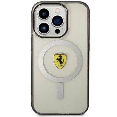 Dėklas Ferrari Outline Magsafe FEHMP14XURKT iPhone 14 Pro Max Permatomas 2 Dėklas Ferrari Outline Magsafe FEHMP14XURKT iPhone 14 Pro Max Permatomas 2
