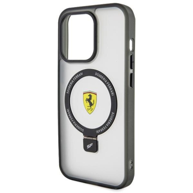 Originalus dėklas Ferrari FEHMP15LUSCAH iPhone 15 Pro 6.1  Permatomas hardcase Ring Stand 2023 Collection MagSafe 5 Originalus dėklas Ferrari FEHMP15LUSCAH iPhone 15 Pro 6.1  Permatomas hardcase Ring Stand 2023 Collection MagSafe 5