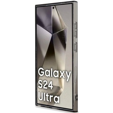 Samsung Galaxy S24 Ultra Ferrari FEHMS24LU3SMY geltonas/geltonas kietas IML Smoked Inner Circle Line MagSafe dėklas 4